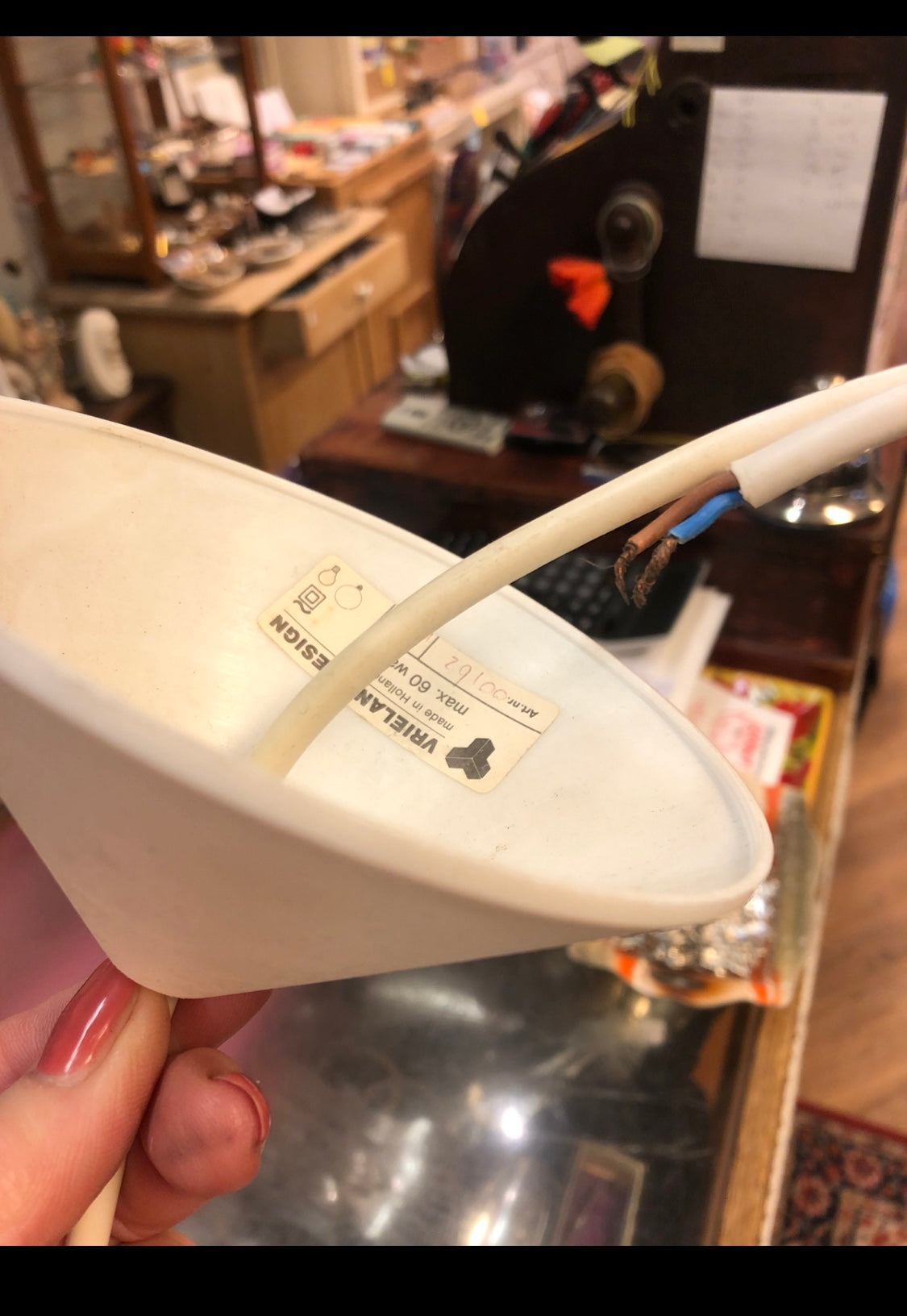 Vrieland hanglamp vintage