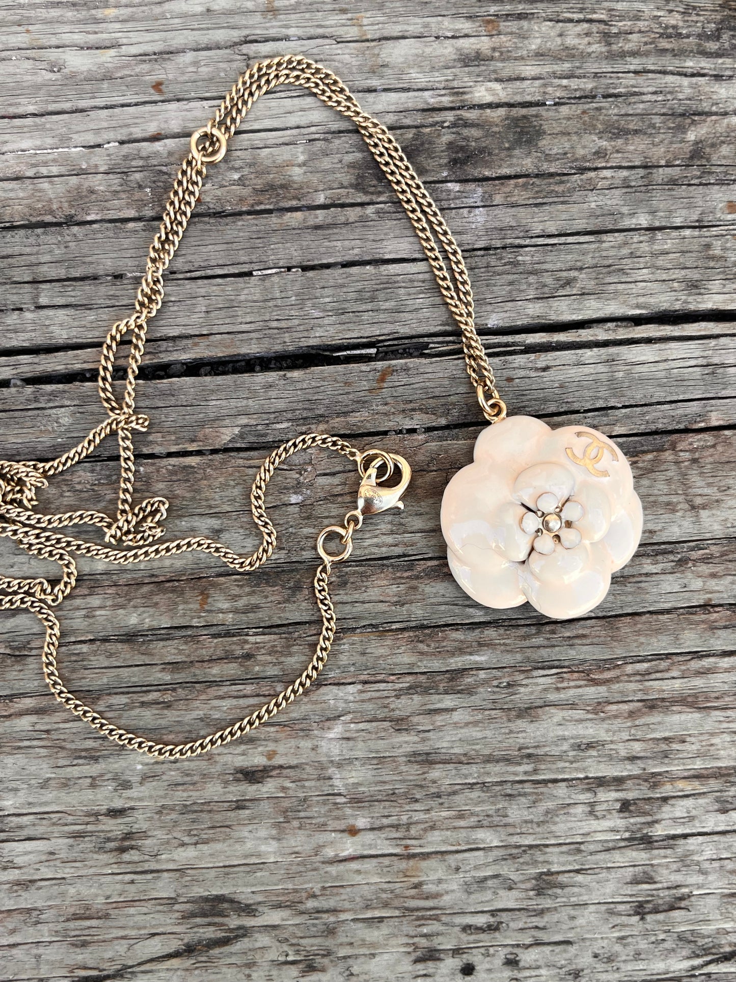 CHANEL Ketting met hanger