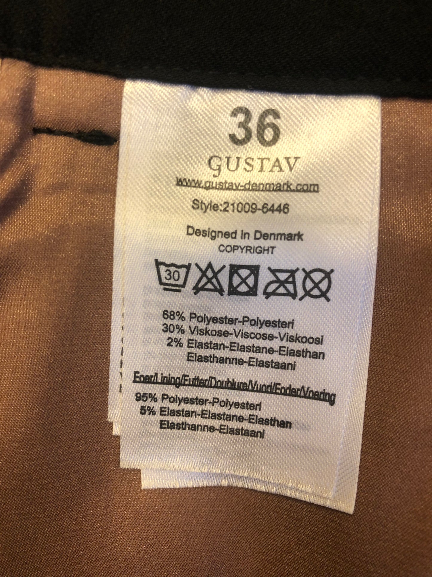 Gustav broek maat S